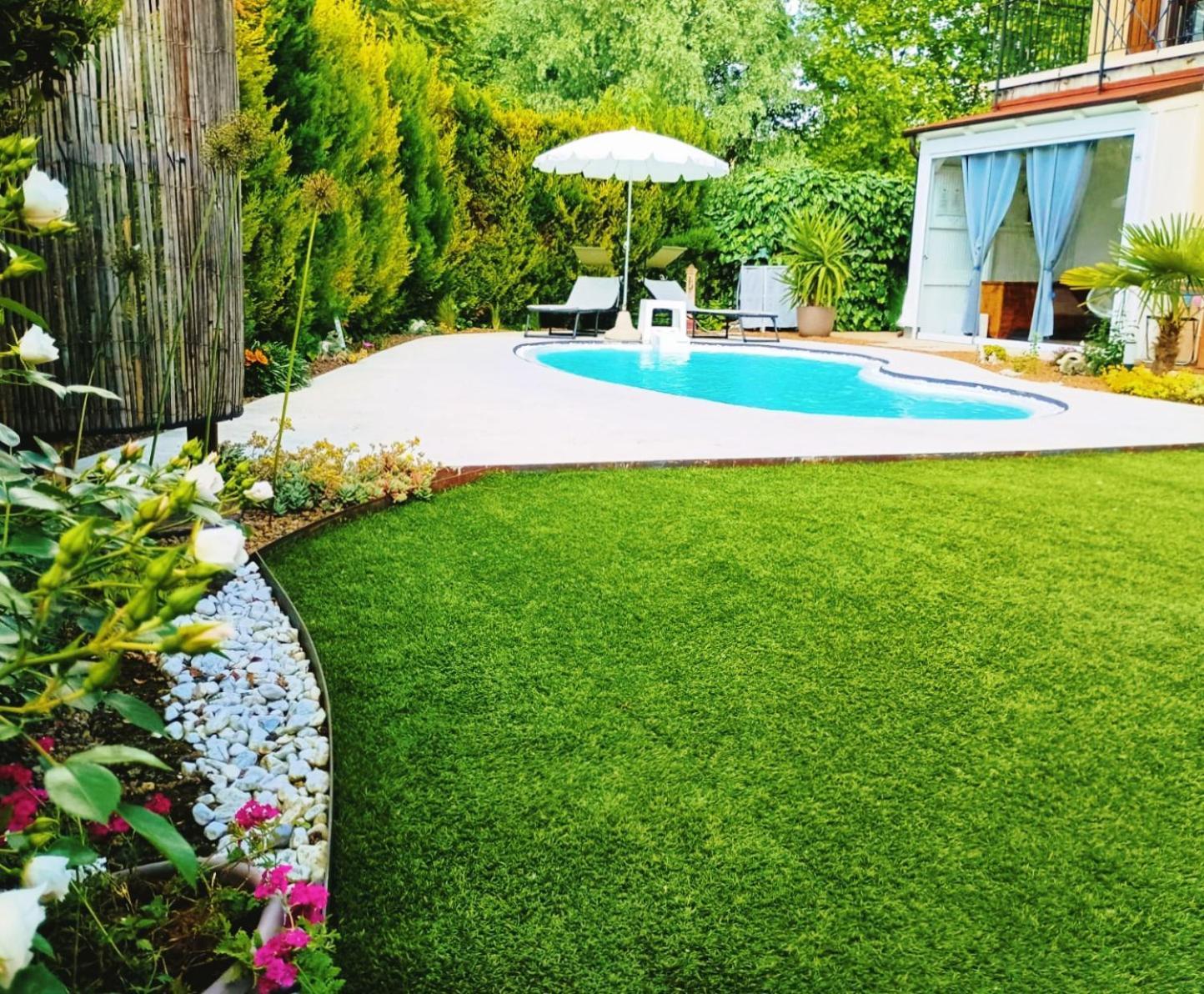 Picnic Room And Pool Castelnuovo del Garda Exterior foto